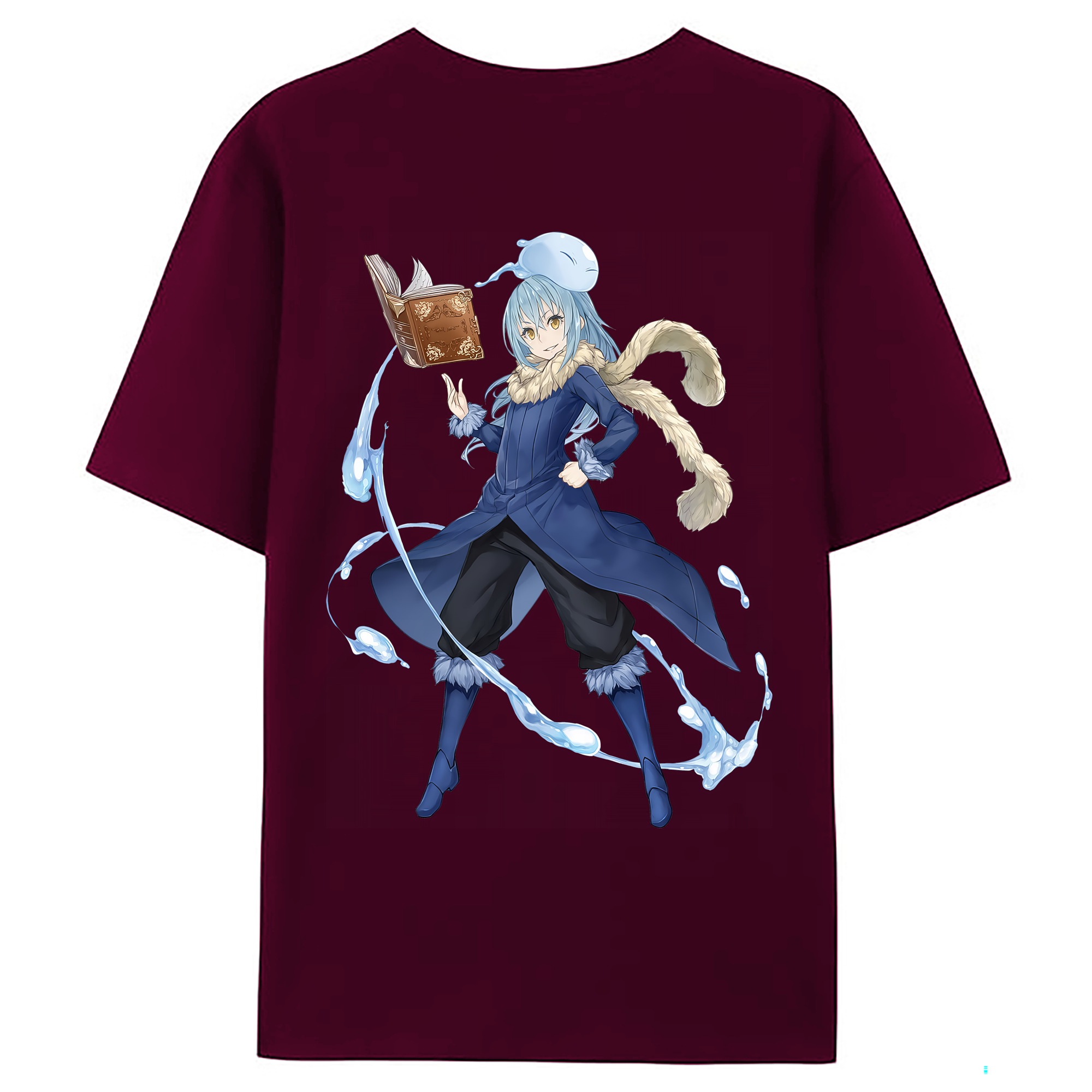 （画像用） 転スラ Regarding Reincarnated to Slime レディース半袖Tシャツ(バックプリント)